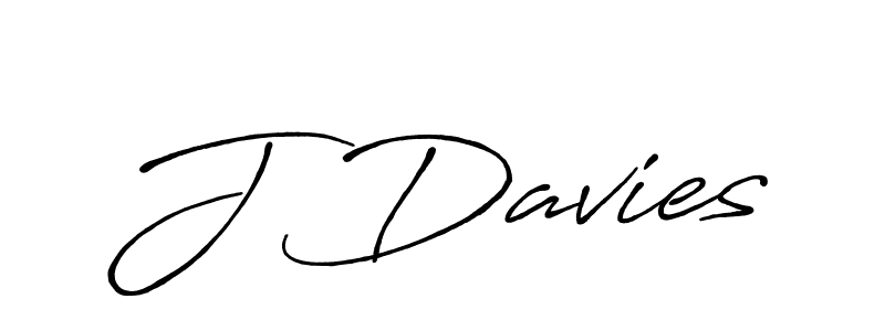 J Davies stylish signature style. Best Handwritten Sign (Antro_Vectra_Bolder) for my name. Handwritten Signature Collection Ideas for my name J Davies. J Davies signature style 7 images and pictures png