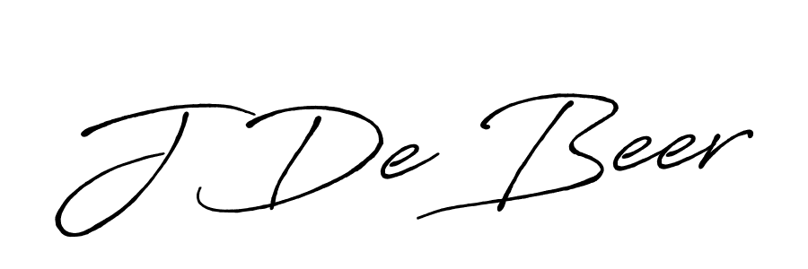 Use a signature maker to create a handwritten signature online. With this signature software, you can design (Antro_Vectra_Bolder) your own signature for name J De Beer. J De Beer signature style 7 images and pictures png