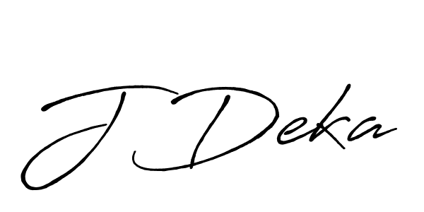 You should practise on your own different ways (Antro_Vectra_Bolder) to write your name (J Deka) in signature. don't let someone else do it for you. J Deka signature style 7 images and pictures png