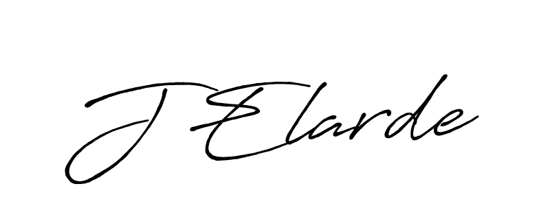 if you are searching for the best signature style for your name J Elarde. so please give up your signature search. here we have designed multiple signature styles  using Antro_Vectra_Bolder. J Elarde signature style 7 images and pictures png