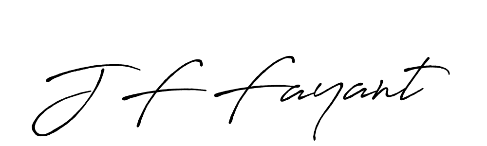 Also we have J F Fayant name is the best signature style. Create professional handwritten signature collection using Antro_Vectra_Bolder autograph style. J F Fayant signature style 7 images and pictures png