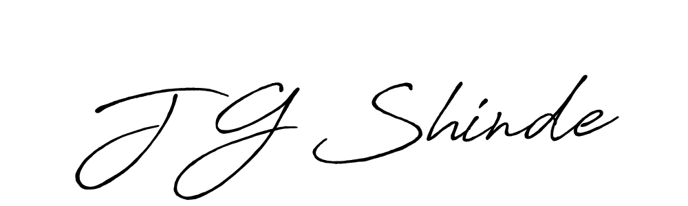 How to make J G Shinde signature? Antro_Vectra_Bolder is a professional autograph style. Create handwritten signature for J G Shinde name. J G Shinde signature style 7 images and pictures png