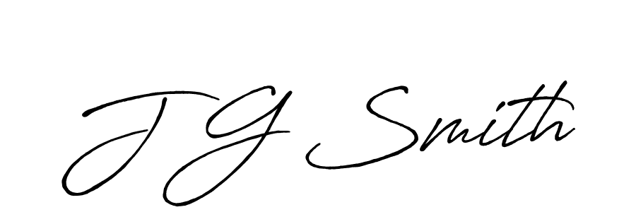 if you are searching for the best signature style for your name J G Smith. so please give up your signature search. here we have designed multiple signature styles  using Antro_Vectra_Bolder. J G Smith signature style 7 images and pictures png