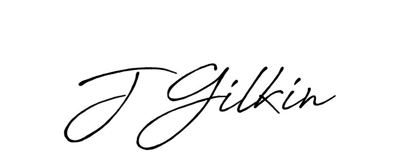 J Gilkin stylish signature style. Best Handwritten Sign (Antro_Vectra_Bolder) for my name. Handwritten Signature Collection Ideas for my name J Gilkin. J Gilkin signature style 7 images and pictures png