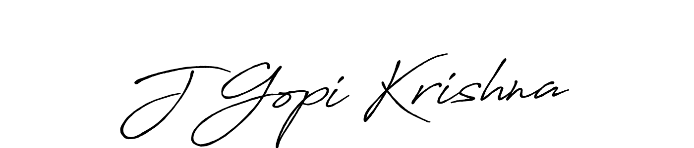 Also we have J Gopi Krishna name is the best signature style. Create professional handwritten signature collection using Antro_Vectra_Bolder autograph style. J Gopi Krishna signature style 7 images and pictures png