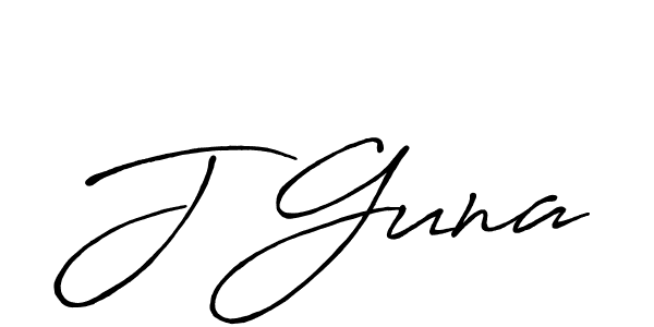 Best and Professional Signature Style for J Guna. Antro_Vectra_Bolder Best Signature Style Collection. J Guna signature style 7 images and pictures png