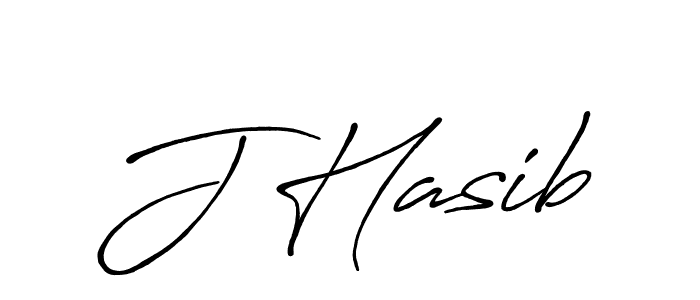 J Hasib stylish signature style. Best Handwritten Sign (Antro_Vectra_Bolder) for my name. Handwritten Signature Collection Ideas for my name J Hasib. J Hasib signature style 7 images and pictures png