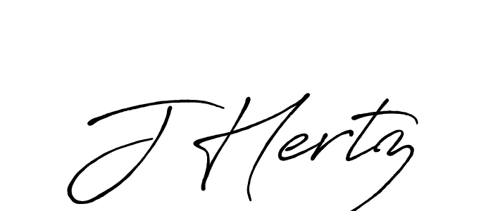 How to make J Hertz signature? Antro_Vectra_Bolder is a professional autograph style. Create handwritten signature for J Hertz name. J Hertz signature style 7 images and pictures png