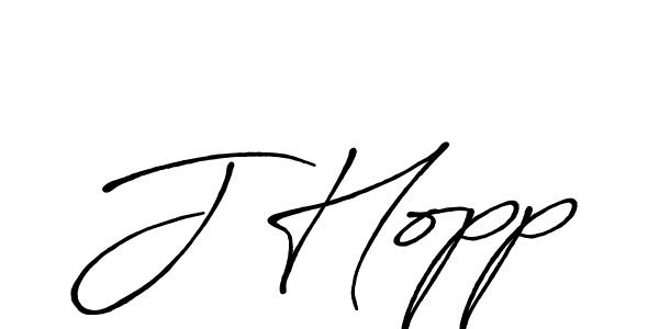 How to make J Hopp name signature. Use Antro_Vectra_Bolder style for creating short signs online. This is the latest handwritten sign. J Hopp signature style 7 images and pictures png