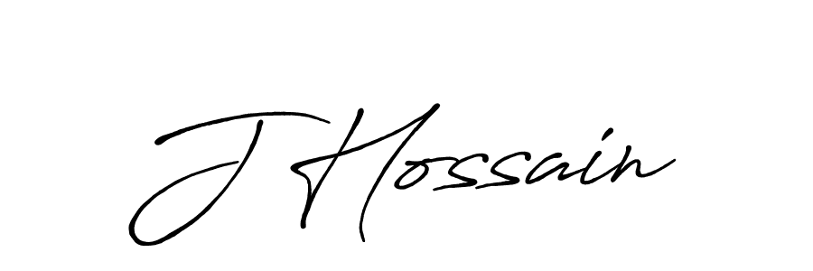 Also You can easily find your signature by using the search form. We will create J Hossain name handwritten signature images for you free of cost using Antro_Vectra_Bolder sign style. J Hossain signature style 7 images and pictures png