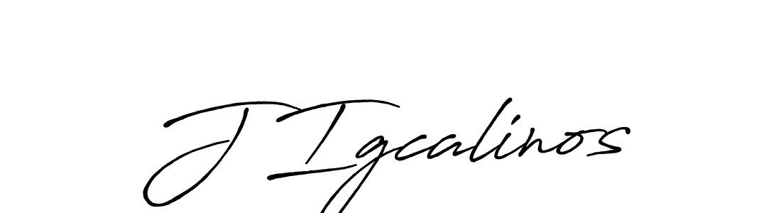 You should practise on your own different ways (Antro_Vectra_Bolder) to write your name (J Igcalinos) in signature. don't let someone else do it for you. J Igcalinos signature style 7 images and pictures png