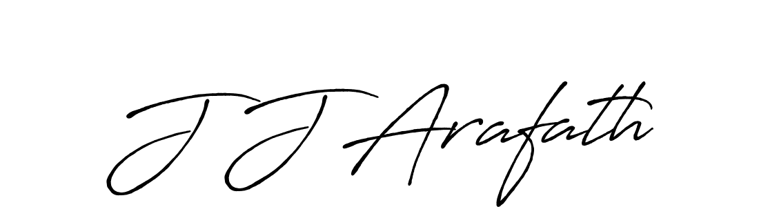Also we have J J Arafath name is the best signature style. Create professional handwritten signature collection using Antro_Vectra_Bolder autograph style. J J Arafath signature style 7 images and pictures png