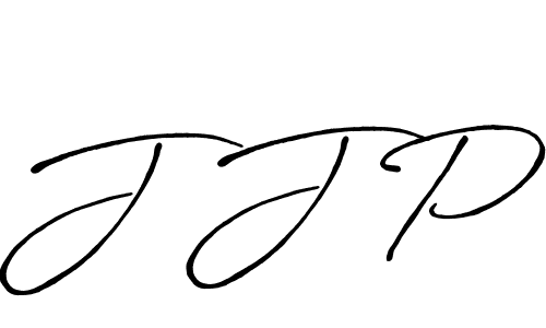 Also You can easily find your signature by using the search form. We will create J J P name handwritten signature images for you free of cost using Antro_Vectra_Bolder sign style. J J P signature style 7 images and pictures png