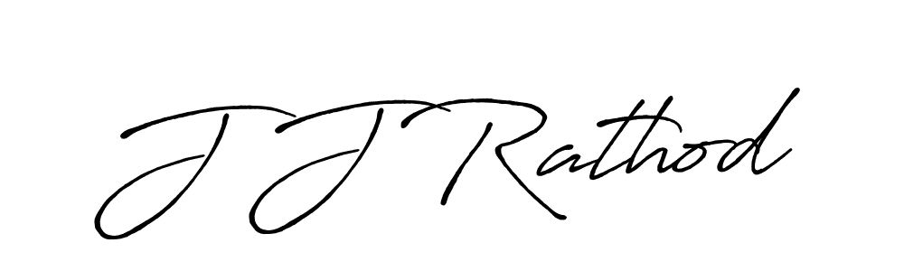 The best way (Antro_Vectra_Bolder) to make a short signature is to pick only two or three words in your name. The name J J Rathod include a total of six letters. For converting this name. J J Rathod signature style 7 images and pictures png