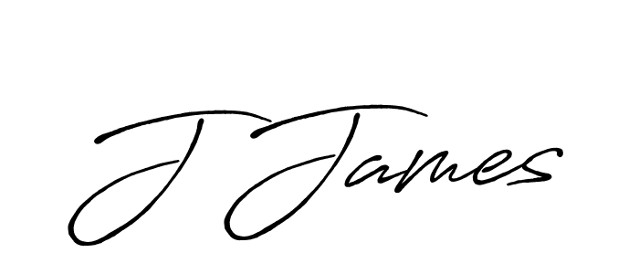 J James stylish signature style. Best Handwritten Sign (Antro_Vectra_Bolder) for my name. Handwritten Signature Collection Ideas for my name J James. J James signature style 7 images and pictures png