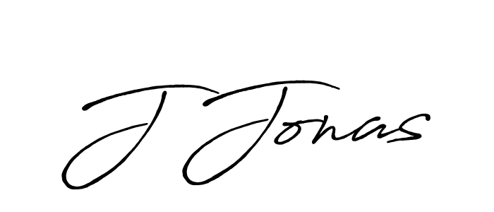How to make J Jonas name signature. Use Antro_Vectra_Bolder style for creating short signs online. This is the latest handwritten sign. J Jonas signature style 7 images and pictures png