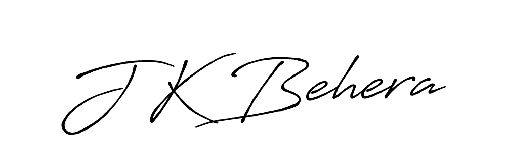 How to make J K Behera signature? Antro_Vectra_Bolder is a professional autograph style. Create handwritten signature for J K Behera name. J K Behera signature style 7 images and pictures png