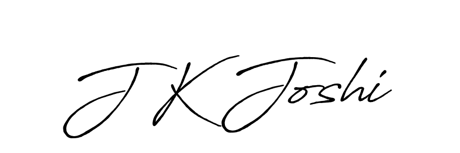 Use a signature maker to create a handwritten signature online. With this signature software, you can design (Antro_Vectra_Bolder) your own signature for name J K Joshi. J K Joshi signature style 7 images and pictures png