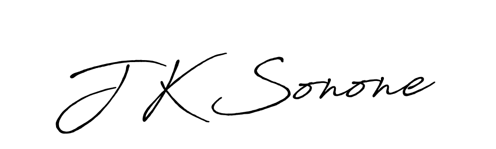 Design your own signature with our free online signature maker. With this signature software, you can create a handwritten (Antro_Vectra_Bolder) signature for name J K Sonone. J K Sonone signature style 7 images and pictures png