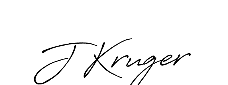 Also we have J Kruger name is the best signature style. Create professional handwritten signature collection using Antro_Vectra_Bolder autograph style. J Kruger signature style 7 images and pictures png