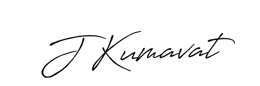 J Kumavat stylish signature style. Best Handwritten Sign (Antro_Vectra_Bolder) for my name. Handwritten Signature Collection Ideas for my name J Kumavat. J Kumavat signature style 7 images and pictures png