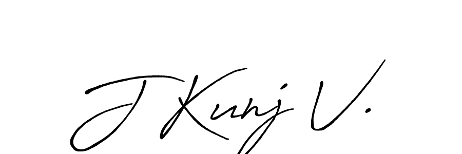 Make a short J Kunj V. signature style. Manage your documents anywhere anytime using Antro_Vectra_Bolder. Create and add eSignatures, submit forms, share and send files easily. J Kunj V. signature style 7 images and pictures png