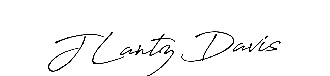 The best way (Antro_Vectra_Bolder) to make a short signature is to pick only two or three words in your name. The name J Lantz Davis include a total of six letters. For converting this name. J Lantz Davis signature style 7 images and pictures png