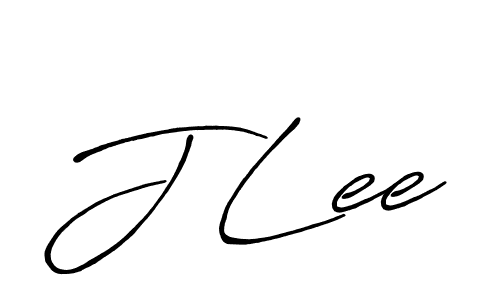 How to make J Lee name signature. Use Antro_Vectra_Bolder style for creating short signs online. This is the latest handwritten sign. J Lee signature style 7 images and pictures png