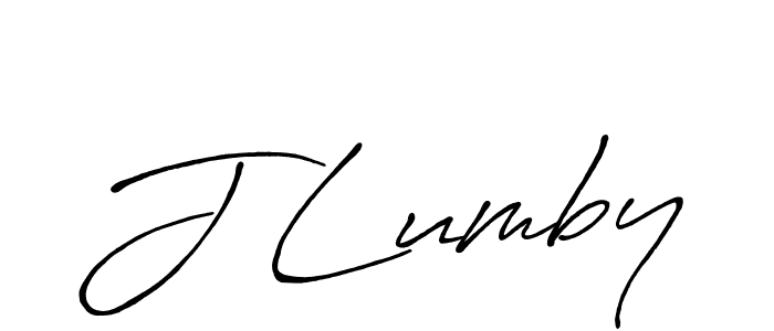 How to make J Lumby name signature. Use Antro_Vectra_Bolder style for creating short signs online. This is the latest handwritten sign. J Lumby signature style 7 images and pictures png