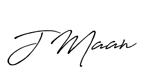 Make a beautiful signature design for name J Maan. With this signature (Antro_Vectra_Bolder) style, you can create a handwritten signature for free. J Maan signature style 7 images and pictures png