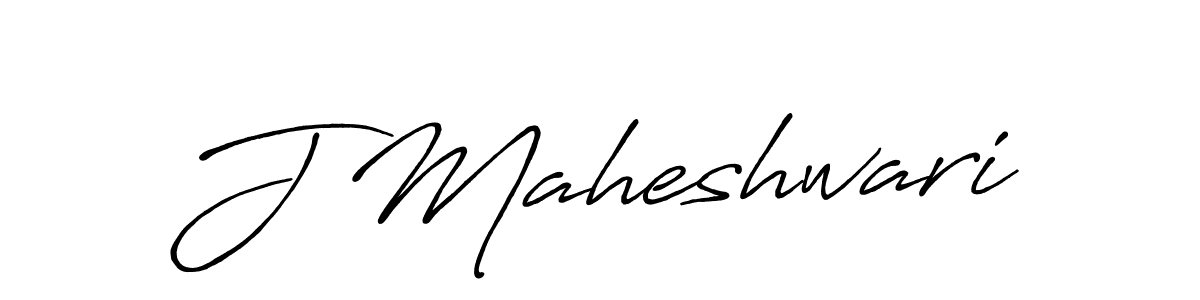 The best way (Antro_Vectra_Bolder) to make a short signature is to pick only two or three words in your name. The name J Maheshwari include a total of six letters. For converting this name. J Maheshwari signature style 7 images and pictures png