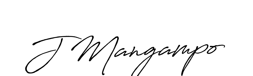 Also You can easily find your signature by using the search form. We will create J Mangampo name handwritten signature images for you free of cost using Antro_Vectra_Bolder sign style. J Mangampo signature style 7 images and pictures png