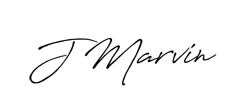 Make a beautiful signature design for name J Marvin. With this signature (Antro_Vectra_Bolder) style, you can create a handwritten signature for free. J Marvin signature style 7 images and pictures png