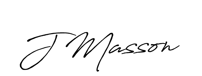 J Masson stylish signature style. Best Handwritten Sign (Antro_Vectra_Bolder) for my name. Handwritten Signature Collection Ideas for my name J Masson. J Masson signature style 7 images and pictures png