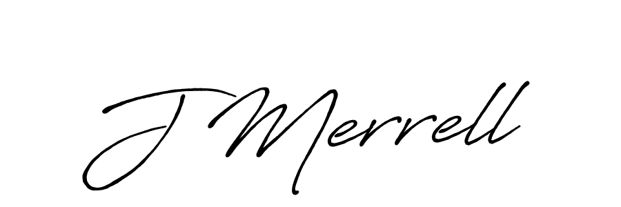 Also we have J Merrell name is the best signature style. Create professional handwritten signature collection using Antro_Vectra_Bolder autograph style. J Merrell signature style 7 images and pictures png