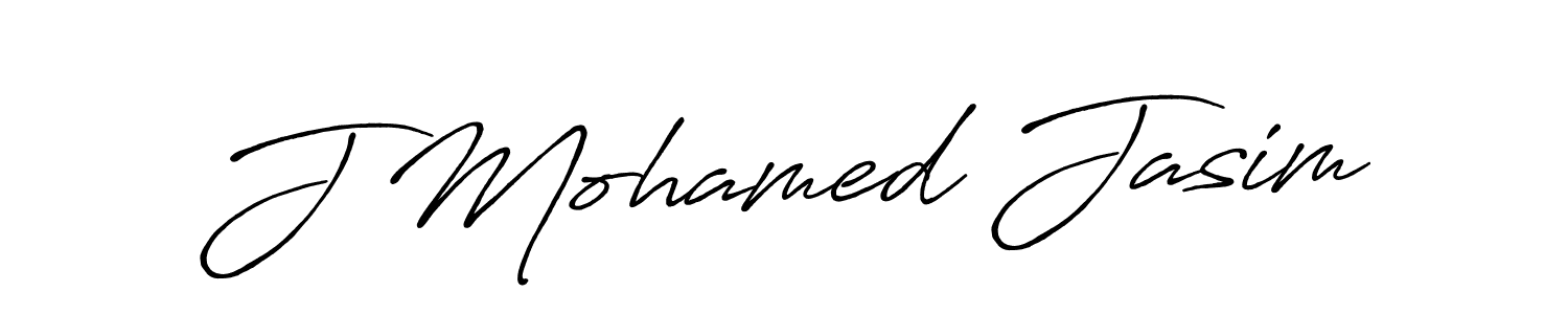 Make a beautiful signature design for name J Mohamed Jasim. With this signature (Antro_Vectra_Bolder) style, you can create a handwritten signature for free. J Mohamed Jasim signature style 7 images and pictures png