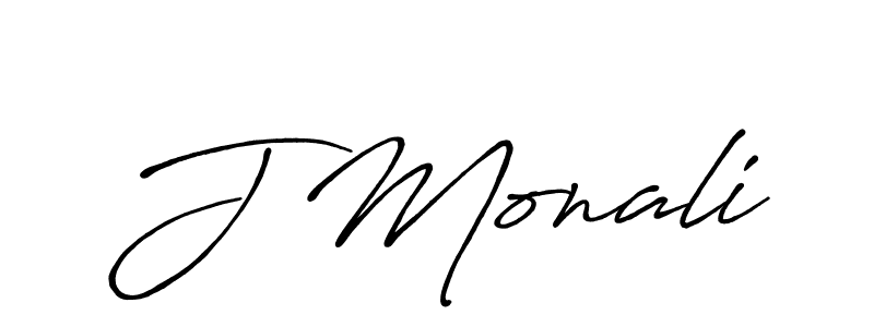Make a beautiful signature design for name J Monali. Use this online signature maker to create a handwritten signature for free. J Monali signature style 7 images and pictures png