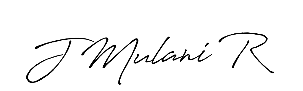 J Mulani R stylish signature style. Best Handwritten Sign (Antro_Vectra_Bolder) for my name. Handwritten Signature Collection Ideas for my name J Mulani R. J Mulani R signature style 7 images and pictures png