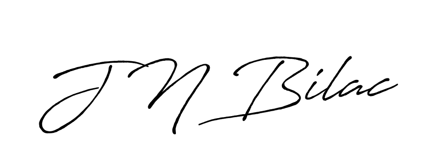 Make a beautiful signature design for name J N Bilac. Use this online signature maker to create a handwritten signature for free. J N Bilac signature style 7 images and pictures png