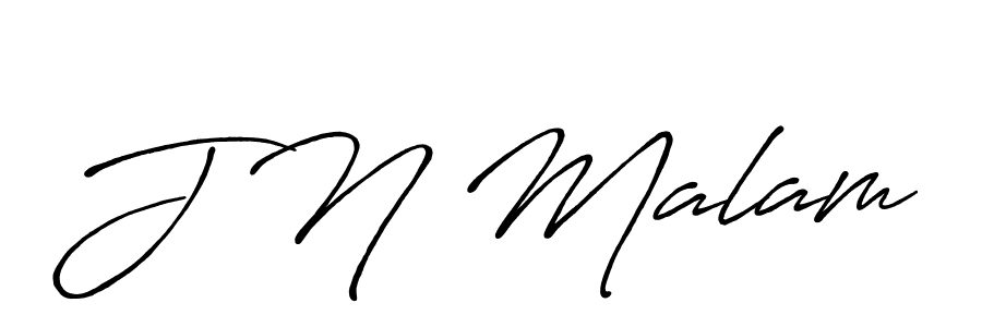 It looks lik you need a new signature style for name J N Malam. Design unique handwritten (Antro_Vectra_Bolder) signature with our free signature maker in just a few clicks. J N Malam signature style 7 images and pictures png