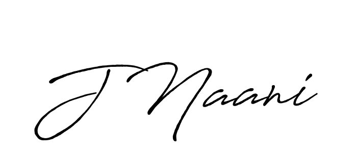 How to make J Naani signature? Antro_Vectra_Bolder is a professional autograph style. Create handwritten signature for J Naani name. J Naani signature style 7 images and pictures png