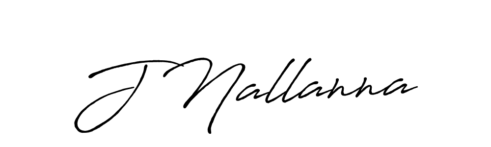 Make a beautiful signature design for name J Nallanna. Use this online signature maker to create a handwritten signature for free. J Nallanna signature style 7 images and pictures png