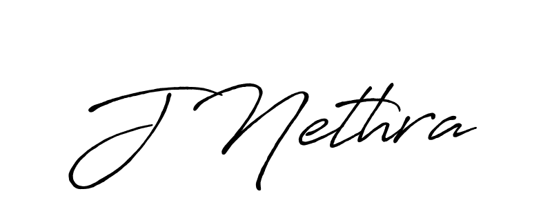 How to make J Nethra signature? Antro_Vectra_Bolder is a professional autograph style. Create handwritten signature for J Nethra name. J Nethra signature style 7 images and pictures png