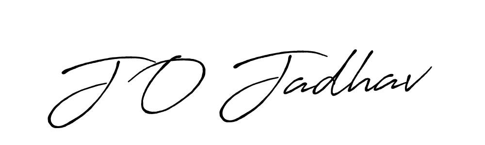 Make a beautiful signature design for name J O Jadhav. Use this online signature maker to create a handwritten signature for free. J O Jadhav signature style 7 images and pictures png