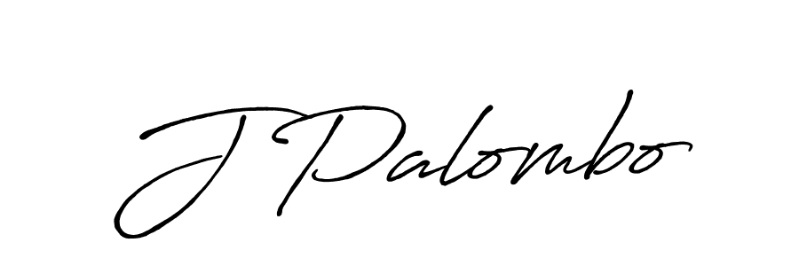 How to make J Palombo name signature. Use Antro_Vectra_Bolder style for creating short signs online. This is the latest handwritten sign. J Palombo signature style 7 images and pictures png
