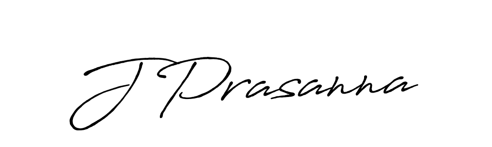 if you are searching for the best signature style for your name J Prasanna. so please give up your signature search. here we have designed multiple signature styles  using Antro_Vectra_Bolder. J Prasanna signature style 7 images and pictures png