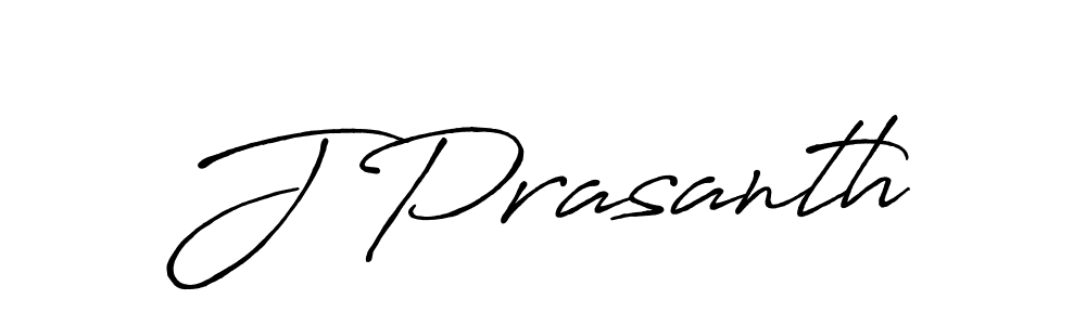 How to make J Prasanth signature? Antro_Vectra_Bolder is a professional autograph style. Create handwritten signature for J Prasanth name. J Prasanth signature style 7 images and pictures png