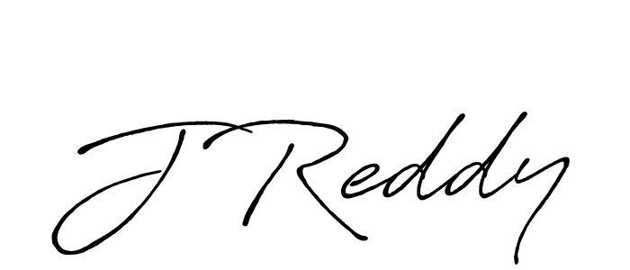 How to make J Reddy name signature. Use Antro_Vectra_Bolder style for creating short signs online. This is the latest handwritten sign. J Reddy signature style 7 images and pictures png