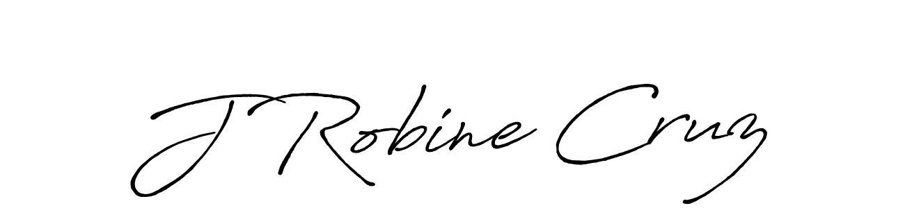 Antro_Vectra_Bolder is a professional signature style that is perfect for those who want to add a touch of class to their signature. It is also a great choice for those who want to make their signature more unique. Get J Robine Cruz name to fancy signature for free. J Robine Cruz signature style 7 images and pictures png