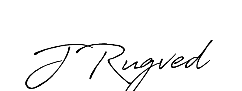 Also You can easily find your signature by using the search form. We will create J Rugved name handwritten signature images for you free of cost using Antro_Vectra_Bolder sign style. J Rugved signature style 7 images and pictures png